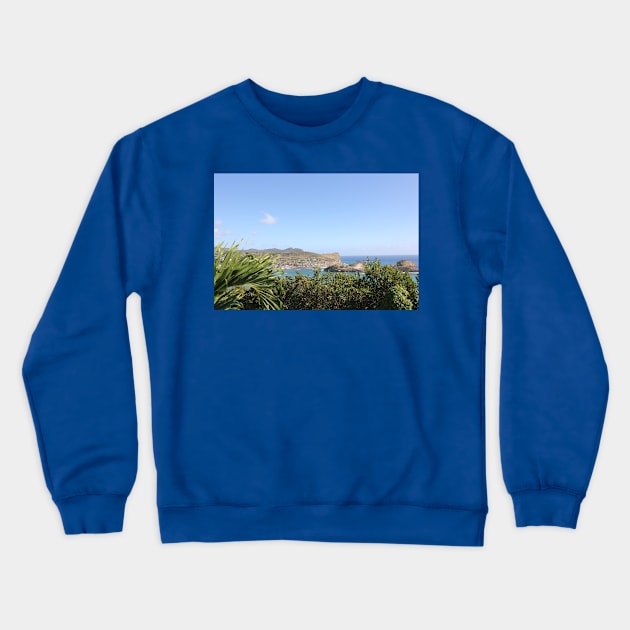 Scenic Caribbean Island Saint Lucia Crewneck Sweatshirt by Christine aka stine1